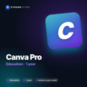 Canva Pro Education — 1 год, приглашение на ваш email