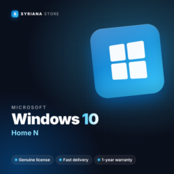 Microsoft Windows 10 Home N — лицензионный ключ