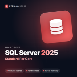 Microsoft SQL Server 2025 Standard Per Core — лицензионный ключ