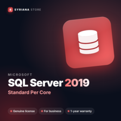 Microsoft SQL Server 2019 Standard Per Core — лицензионный ключ