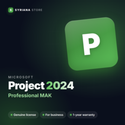 Microsoft Project 2024 Professional MAK — лицензионный ключ