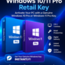 Ключ Windows 10/11 Pro (Retail) | 1 ПК | Онлайн-активация | Мгновенная доставка