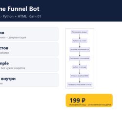 Welcome Funnel Bot — исходный код