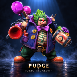 Pudge - Rotzo the Clown | Dota 2 | Подарком | Spreing 2025 Heroes Hoard