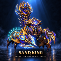 Sand King - Serket of the Black Sands | Dota 2 | Подарком | Spreing 2025 Heroes Hoard