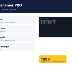 Batch Renamer PRO — исходный код