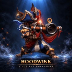 Hoodwink - Rat Buccaneer | Dota 2 | Подарком | Winter 2024 Heroes Hoard