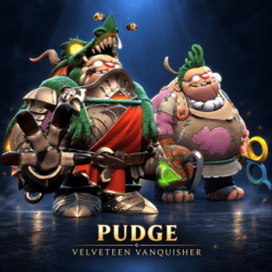 Pudge - Velveteen Vanquisher   Личность The Toy Butcher | Dota 2 | Подарком