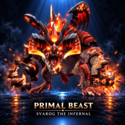 Primal Beast - Svarog the Infernal | Dota 2 | Подарком | Winter 2024 Heroes Hoard