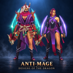 Anti-Mage - Designs of the Dragon   Личность The Disciple`s Path | Dota 2 | Подарком
