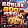 ROBLOX 800 ROBUX GLOBAL | КОД | АВТОВЫДАЧА 24/7