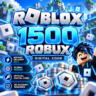 ROBLOX 1500 ROBUX GLOBAL | КОД | АВТОВЫДАЧА 24/7