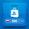 PlayStation Network PLN 500 Gift Card PL
