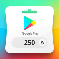Google Play TRY 250 Gift Card TR