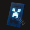 Minecraft Dungeons II   Blue Creeper Cape