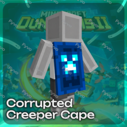 МАЙНКРАФТ Corrupted Creeper Cape СКИН • ТВИЧ ДРОПЫ / ДРОПСЫ • DUNGEONS II • GLOBAL