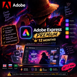 Adobe Express Premium — 12 месяцев