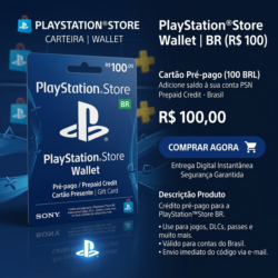 Пополнение PlayStation Store Wallet | BR (Бразилия) | АВТОВЫДАЧА