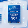 Пополнение PlayStation Store Wallet | FR (Франция) | АВТОВЫДАЧА