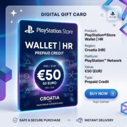 Пополнение PlayStation Store Wallet | HR (Хорватия) | АВТОВЫДАЧА