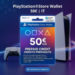 Пополнение PlayStation Store Wallet | IT (Италия) | АВТОВЫДАЧА