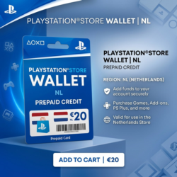 Пополнение PlayStation Store Wallet | NL (Нидерланды) | АВТОВЫДАЧА