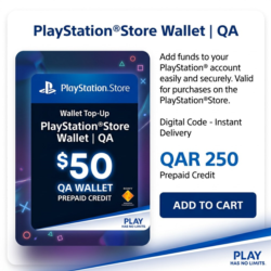 Пополнение PlayStation Store Wallet | QA (Катар) | АВТОВЫДАЧА