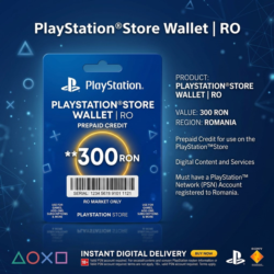 Пополнение PlayStation Store Wallet | RO (Румыния) | АВТОВЫДАЧА