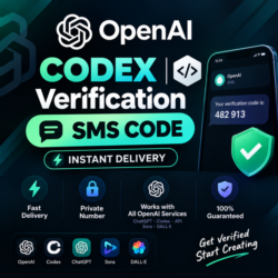 Верификация OpenAI CODEX | SMS-КОД | МГНОВЕННАЯ ДОСТАВКА