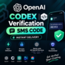 Верификация OpenAI CODEX | SMS-КОД | МГНОВЕННАЯ ДОСТАВКА