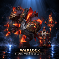 Warlock - Seam Ripper Snuggle Time | Dota 2 | Подарком  | "Павшая корона" 2024: Colle