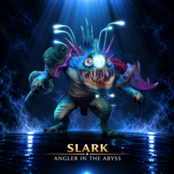 Slark - Angler in the Abyss | Dota 2 | Подарком  | "Павшая корона" 2024: Collector`s