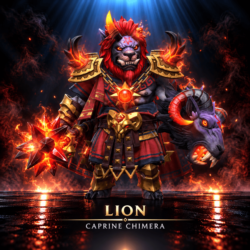 Lion - Caprine Chimera | Dota 2 | Подарком  | "Павшая корона" 2024: Collector`s Cache