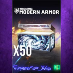 ☀️World of Tanks Modern Armor - 50 Steel Asylum War Chests XBOX DLC
