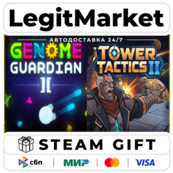 🧬 Genome Guardian 2 × Tower Tactics II ✨ / Steam АВТО / РУ   МИР