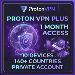 Proton VPN Plus 1 Месяц   10 Устройств | Личный Аккаунт | Высокая скорость