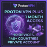 Proton VPN Plus 1 Месяц   10 Устройств | Личный Аккаунт | Высокая скорость