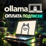 OLLAMA ПОДПИСКА - PRO / MAX - 1 МЕСЯЦ