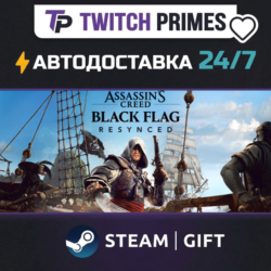 Ru СНГ Китай "Assassin's Creed Black Flag Resynced" Steam Gift автовыдача 24/7
