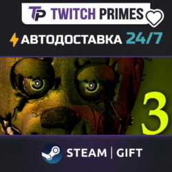 Ru СНГ Китай "Five Nights at Freddy's 3" Steam Gift автовыдача 24/7