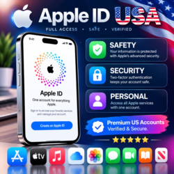 АМЕРИКАНСКИЙ APPLE ID (США)