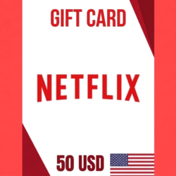 Подарочная карта Netflix USA 50 USD
