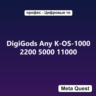 DigiGods Any K-OS-1000 2200 5000 11000 Ключ Meta Quest