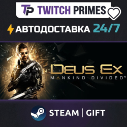Ru СНГ Китай "Deus Ex: Mankind Divided" Steam Gift автовыдача 24/7