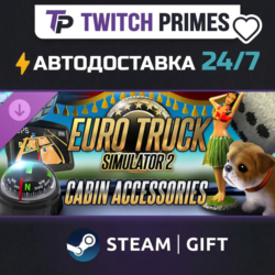 Ru СНГ Китай "DLC Euro Truck… Cabin Accessories" Steam Gift автовыдача 24/7