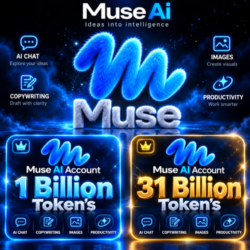 Muse AI — Account 1-31 Billion Токенов  | Весь Мир / РФ | Автовыдача