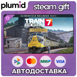 DLC Train Sim World 7: Clinchfield Railroad: Elkhorn Steam Gift / Россия   МИР / АВТО