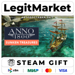DLC Anno 1800 - Sunken Treasure / Steam АВТО / РУ   МИР