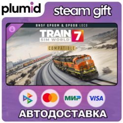 DLC Train Sim World 7: BNSF GP60M & GP60B Loco Add-O Steam Gift / Россия   МИР / АВТО