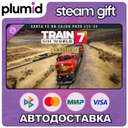 DLC Train Sim World 7: Santa Fe on Cajon Pass Add-On Steam Gift / Россия   МИР / АВТО